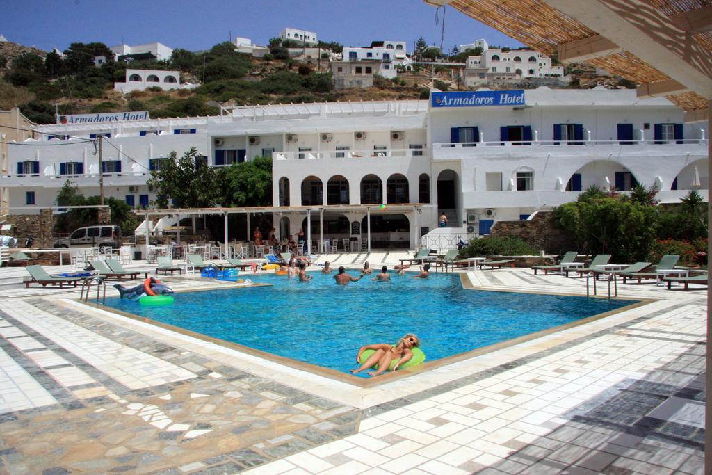 Armadoros Hotel / Ios Backpackers المظهر الخارجي الصورة